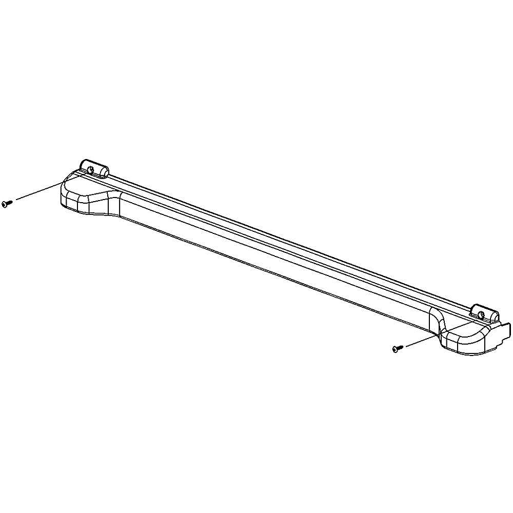 Part #wr79X10048, Refrigerator Kick Plate / 37.40 x 5.10 x 4.30