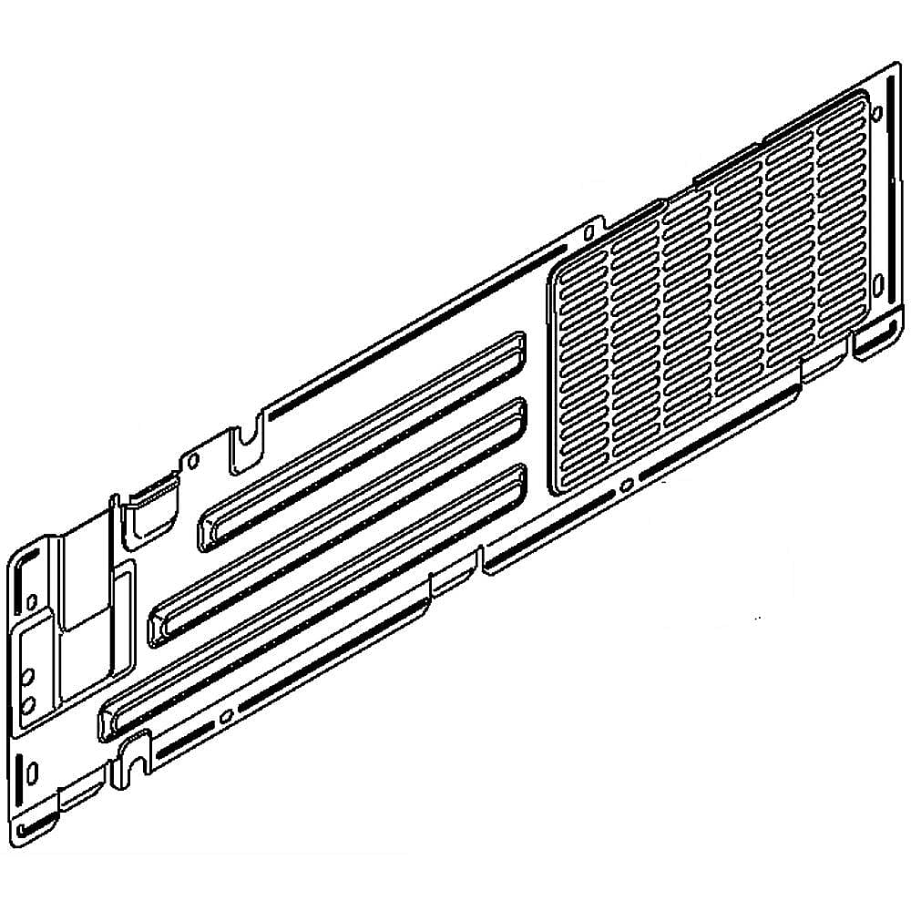 Part #wr82X22767, Refrigerator Compressor Access Cover / 37.50 x 12.90 x 1.00