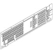 Refrigerator Compressor Access Cover for GE GNE29GSKCSS - Part WR82X37208