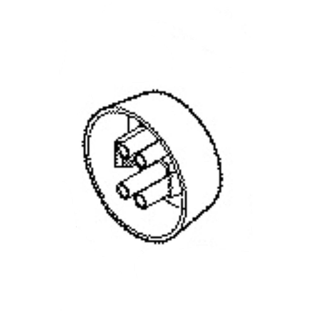 Part #wr82X31109, Refrigerator Ice Maker Receptacle Cover