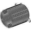 Freezer Condenser Coil for GE ZIFS360NNBLH - Part WR84X10091