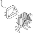 Condenser Assembly for GE GTH21GCEABB - Part WR84X10116