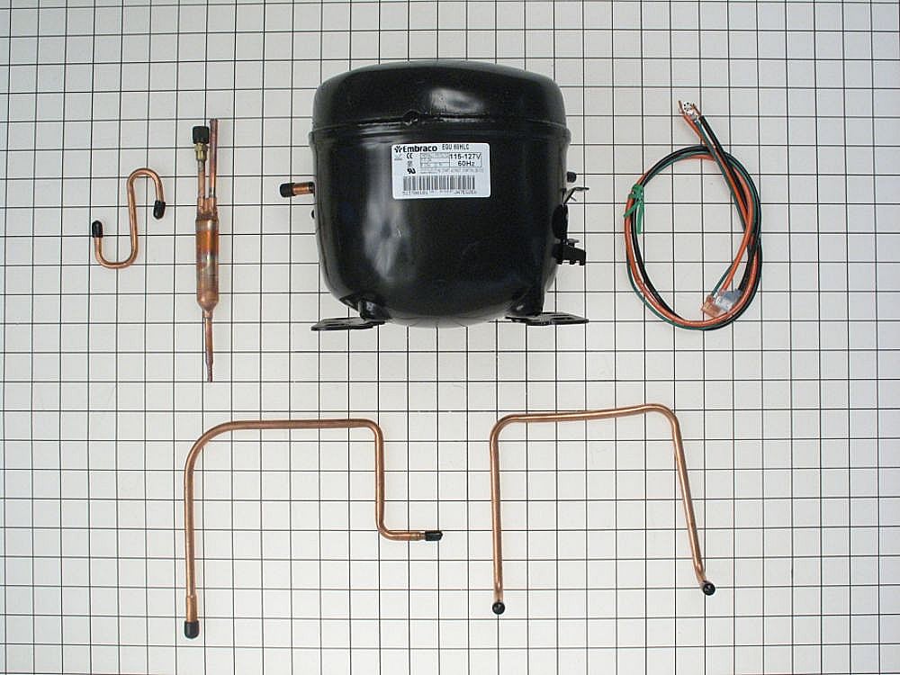 Photo of Refrigerator Compressor from Repair Parts Direct