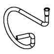 Refrigerator Suction Tube Jumper for GE GFE29HMDDES - Part WR87X20008