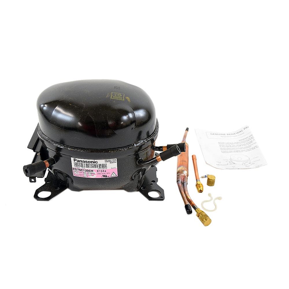 Part #wr87X22145, Refrigerator Compressor | 13.40 x 11.70 x 10.30