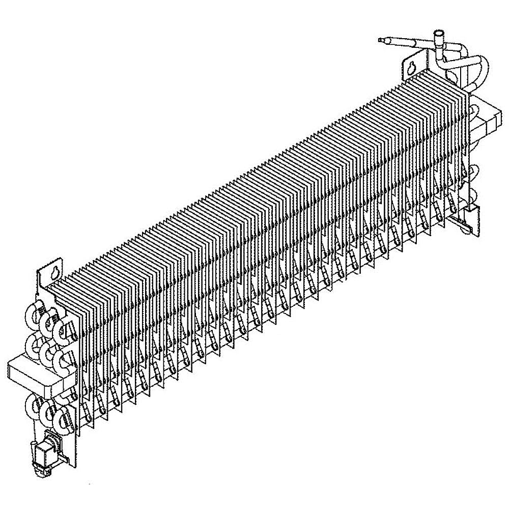 Part #wr87X30157, Evaporator / 1.00 x 1.00 x 1.00