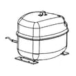 Compressor for GE GPV10FSNBSB - Part WR87X32538