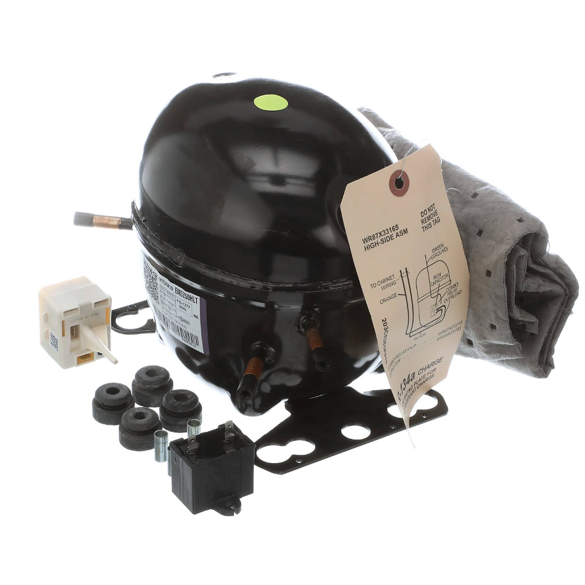 Part #wr87X33165, Refrigerator Compressor Kit