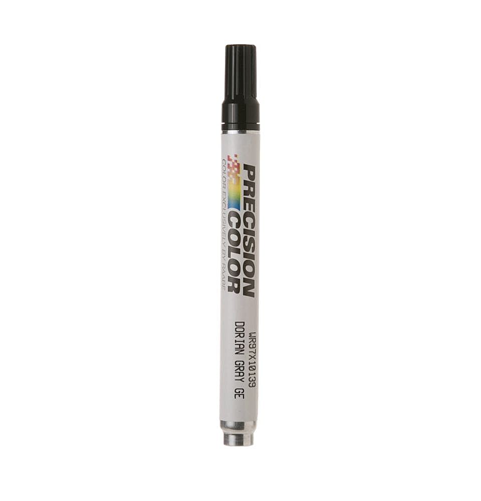 Part #wr97X10139, Appliance Touch-Up Paint Pen, 1/3-Oz (Dorian Gray) / 5.60 x 0.60 x 0.60
