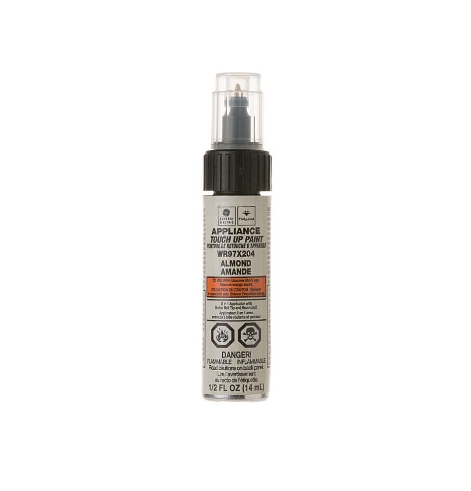 Part #wr97X204, Appliance Touch-Up Paint, 1/2-Oz (Almond) / 4.10 x 0.90 x 0.90