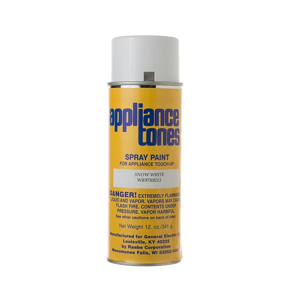 Part #wr97X213, Appliance Spray Paint, 12-Oz (Snow White) / 7.80 x 2.60 x 2.60