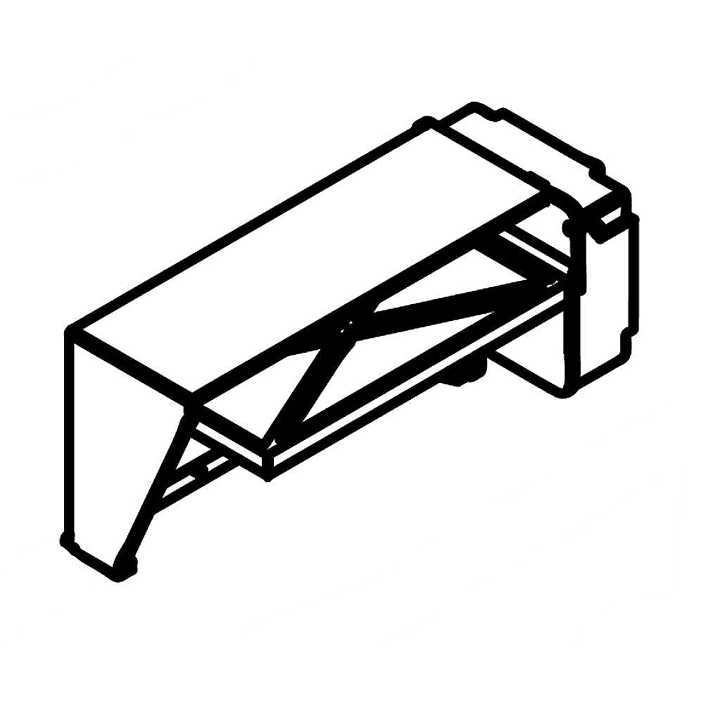 Part #da31-00101C, Refrigerator Air Damper Motor / 2.56 x 5.71 x 2.56