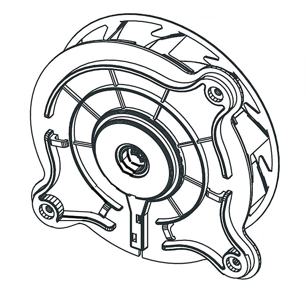 Part #da31-00342A, Samsung Refrigerator Evaporator Fan Motor
