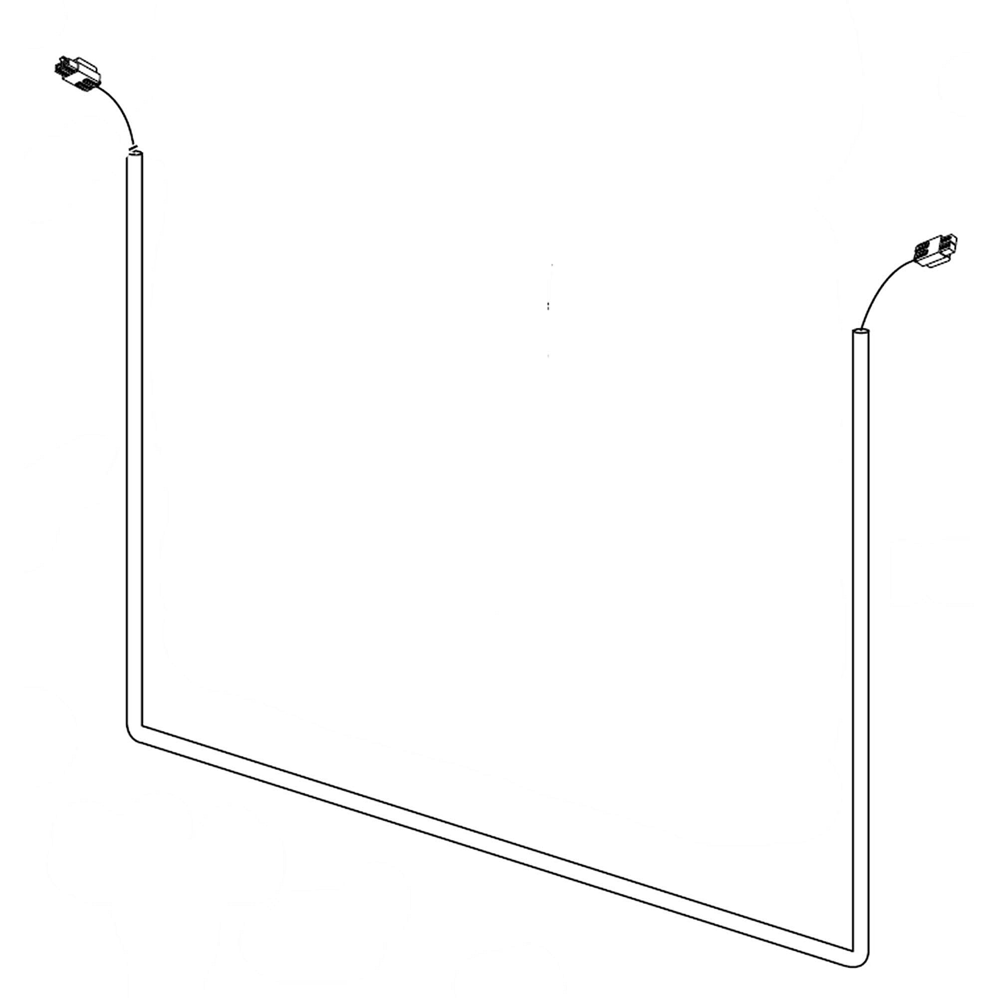 Part #da47-00534A, Heater Metal Sheath