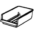 Refrigerator Freezer Wire Basket for Samsung RS2621SW/XAA - Part DA61-01677A