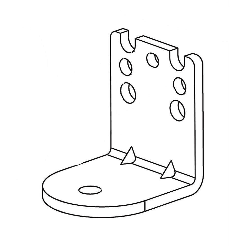 Part #da61-03217A, Refrigerator Support / 1.25 x 0.50 x 0.12