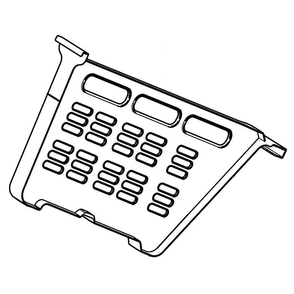 Part #da61-04253B, Refrigerator Freezer Guide
