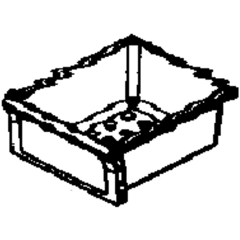 Samsung Part #da61-04827A, Refrigerator Crisper Drawer, Right