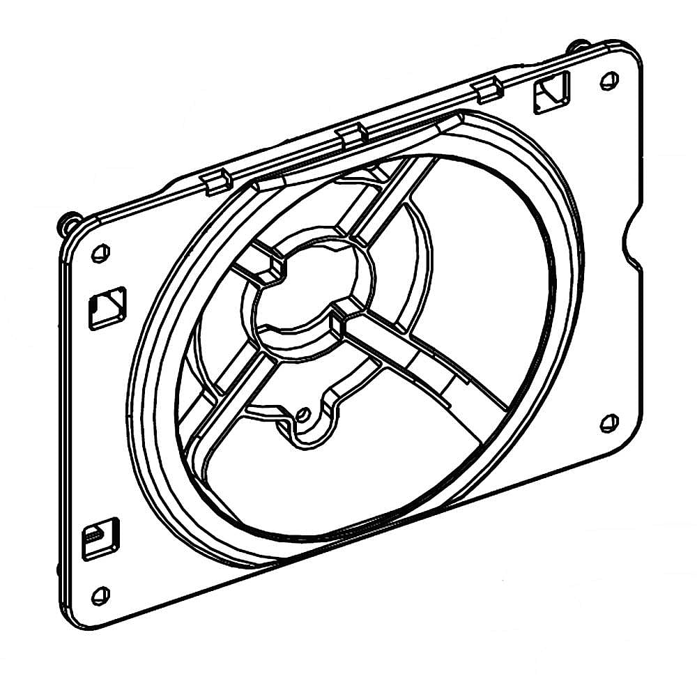 Part #da61-04850B, Refrigerator Motor Case