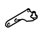 Refrigerator Door Hinge, Lower DA61-08317A