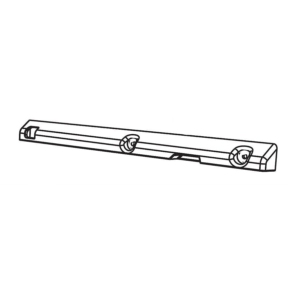 Part #da61-08786A, Refrigerator Shelf Support, Right / 0.98 x 12.80 x 0.87