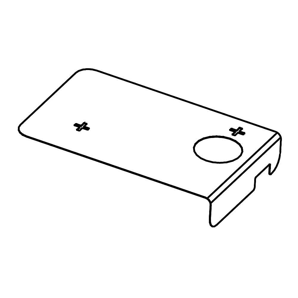 Photo of Samsung Part #da61-08884A, Refrigerator Hinge Cover from Repair Parts Direct