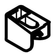 Refrigerator Flipper Guide DA61-09716A