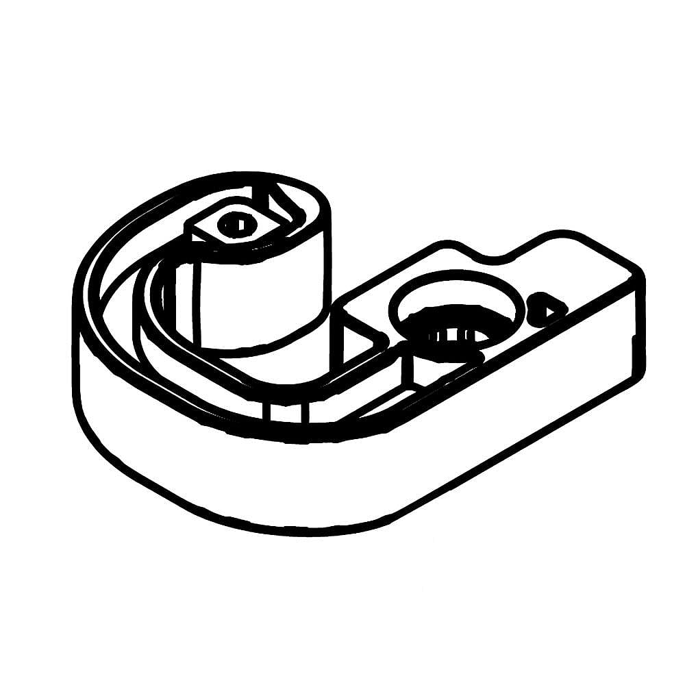 Photo of Samsung Part #da61-09950A, Refrigerator Drive Support | 3.46 x 2.83 x 2.52 from Repair Parts Direct