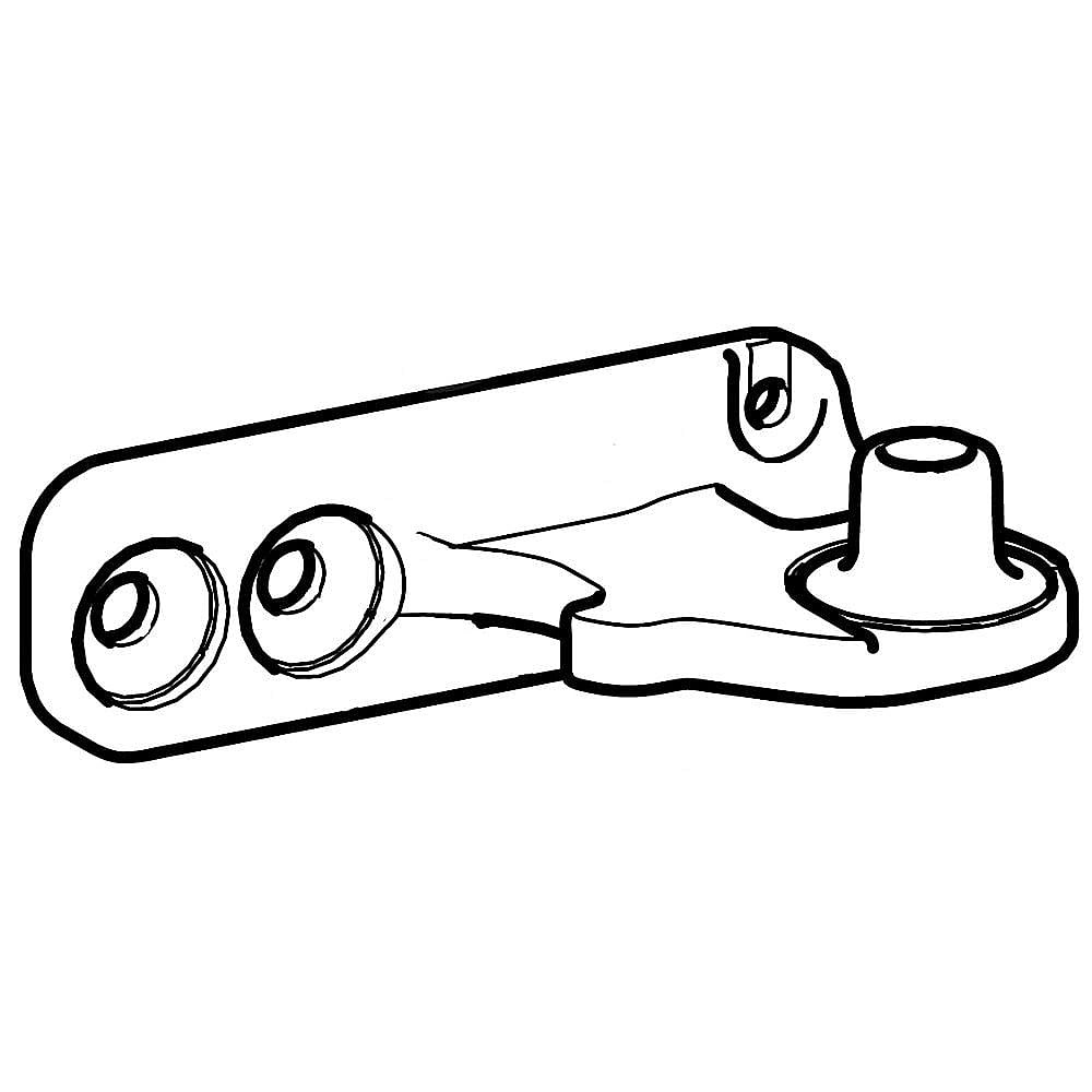 Part #da61-10861B, Refrigerator Door Hinge, Right Center