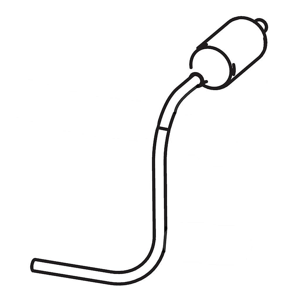 Part #da62-01099B, Kenmore Pro Refrigerator Suction Pipe / 5.91 x 5.91 x 2.95