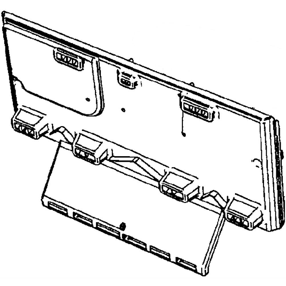 Part #da63-03740A, Refrigerator Evaporator Cover