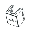 Cover-fixe for Samsung RS22T5561SR/AA-02 - Part DA63-03788B