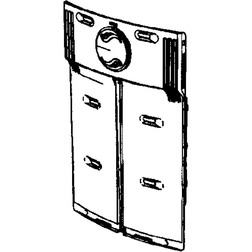 Part #da63-04219A, Refrigerator Evaporator Cover