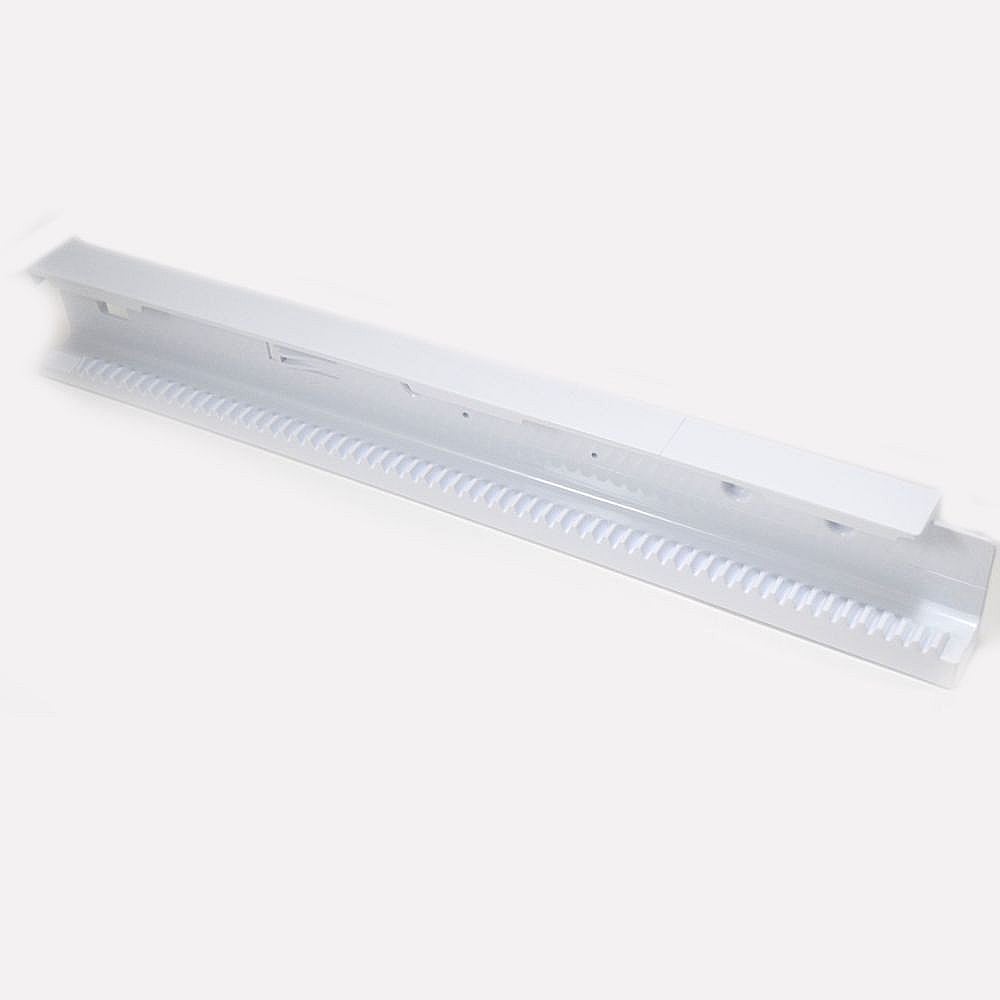Part #da63-04605A, Refrigerator Freezer Drawer Slide Rail Cover, Right / 20.08 x 2.91 x 1.34