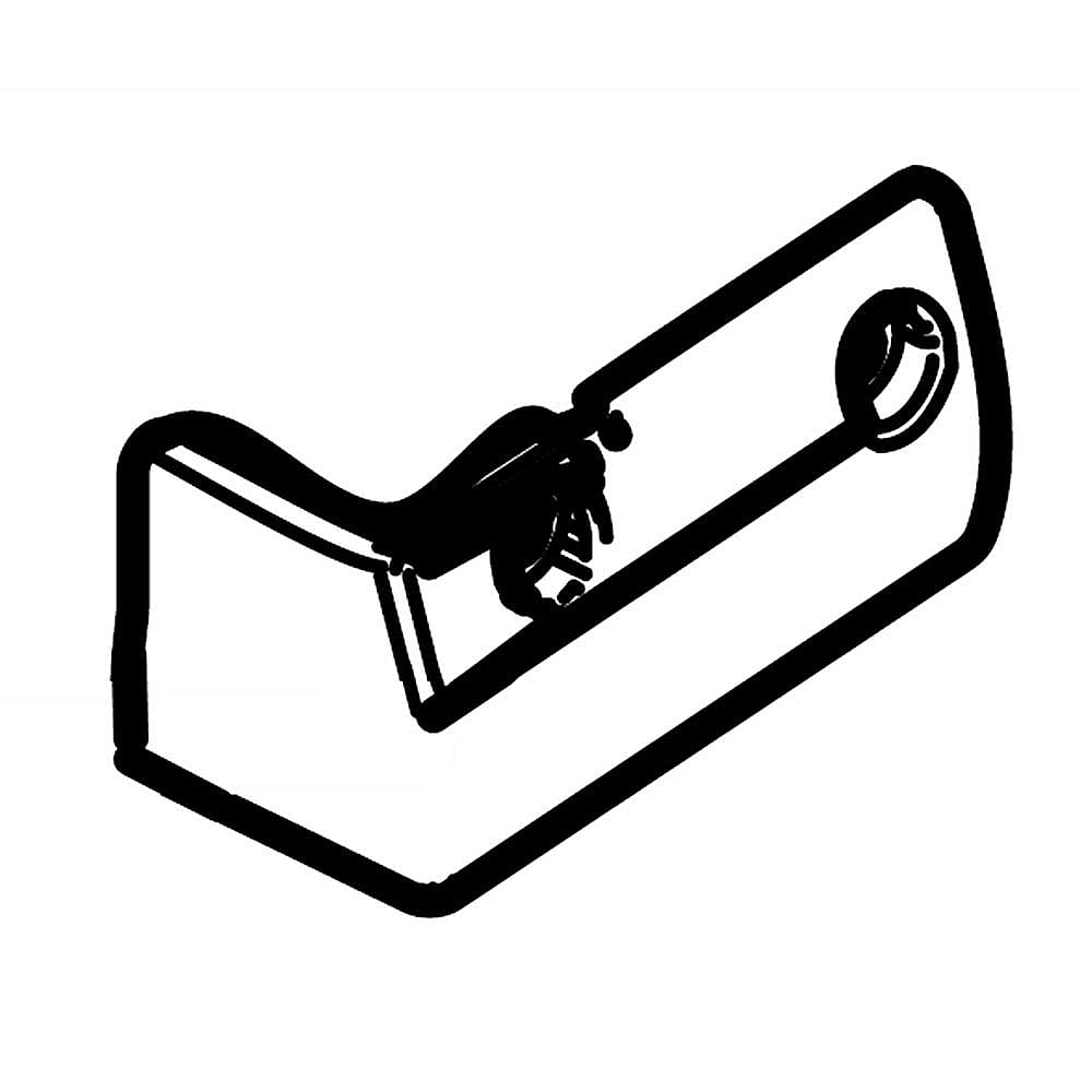 Part #da63-06389E, Refrigerator Leveling Leg Cover, Left
