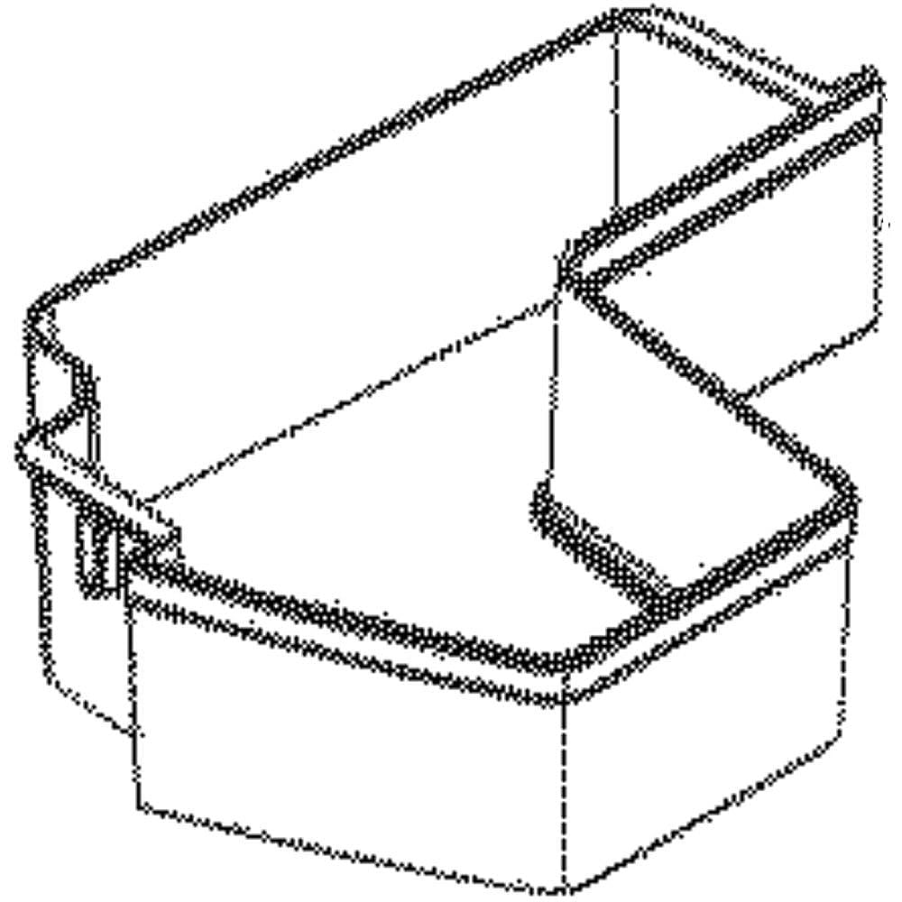 Part #da63-07293A, Refrigerator Door Bin, Top Left