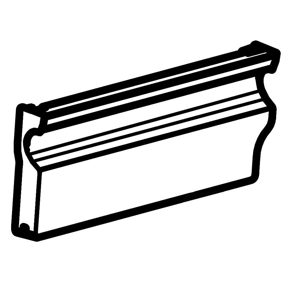 Part #da63-07553A, Refrigerator Crisper Drawer Front, Right / 15.08 x 6.42 x 1.57
