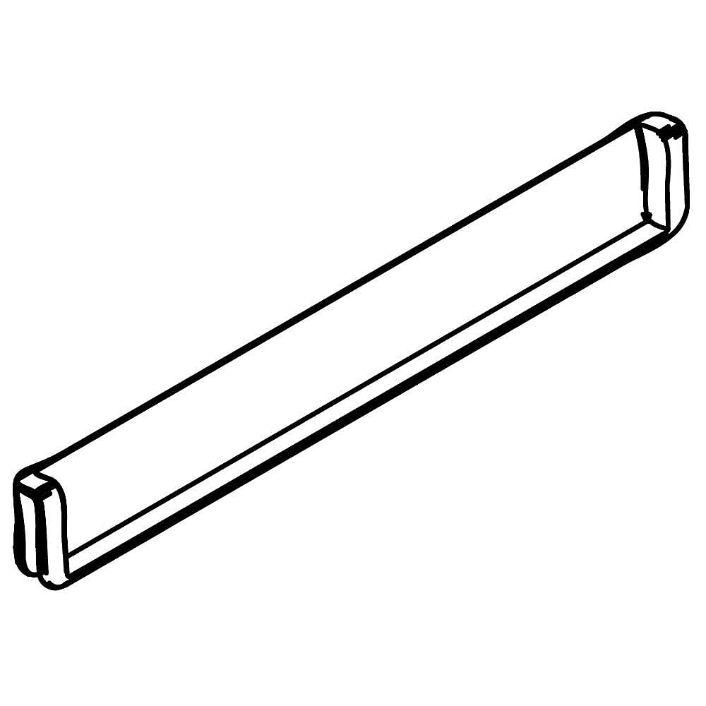 Photo of Samsung Part #da63-07782A, Refrigerator Door Shelf Rail | 13.19 x 1.77 x 0.67 from Repair Parts Direct