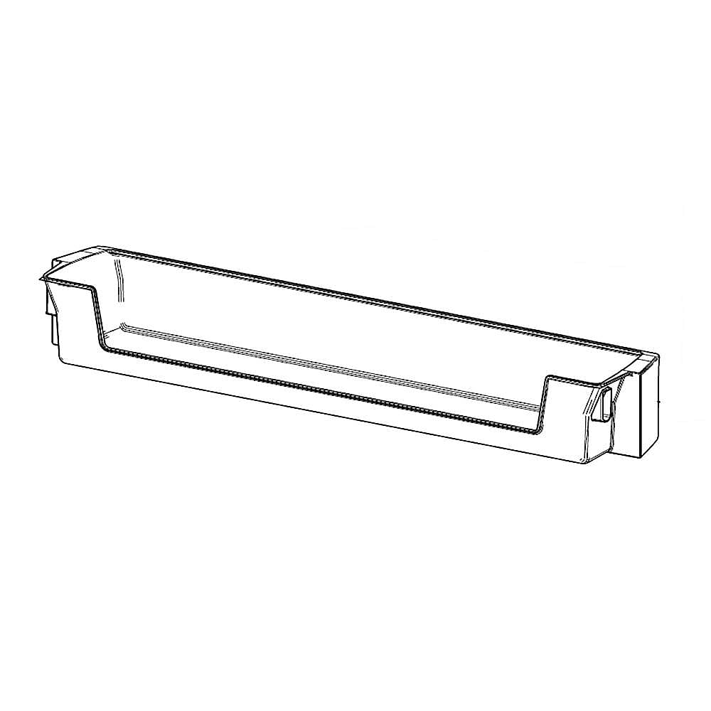 Part #da63-08648A, Refrigerator Freezer Door Bin