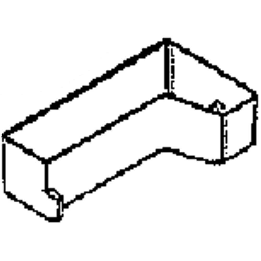 Part #da63-08755B, Samsung Refrigerator Door Bin / 15.75 x 4.33 x 9.06