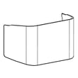 Refrigerator Ice Container Front Cover for Kenmore Elite 40141003010 - Part DA64-02587A