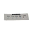 Refrigerator Flexzone Drawer Control Panel Overlay for Samsung RF28HMEDBBC/AA-04 - Part DA64-04526A
