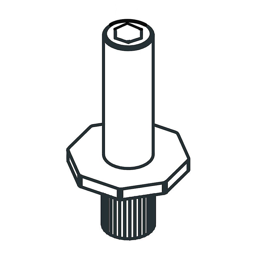 Part #da66-00911A, Shaft-Hinge Low Ref