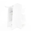Refrigerator Freezer Door Handle Mounting Cap, Left for Samsung RF266ABWP/XAA - Part DA67-01995C