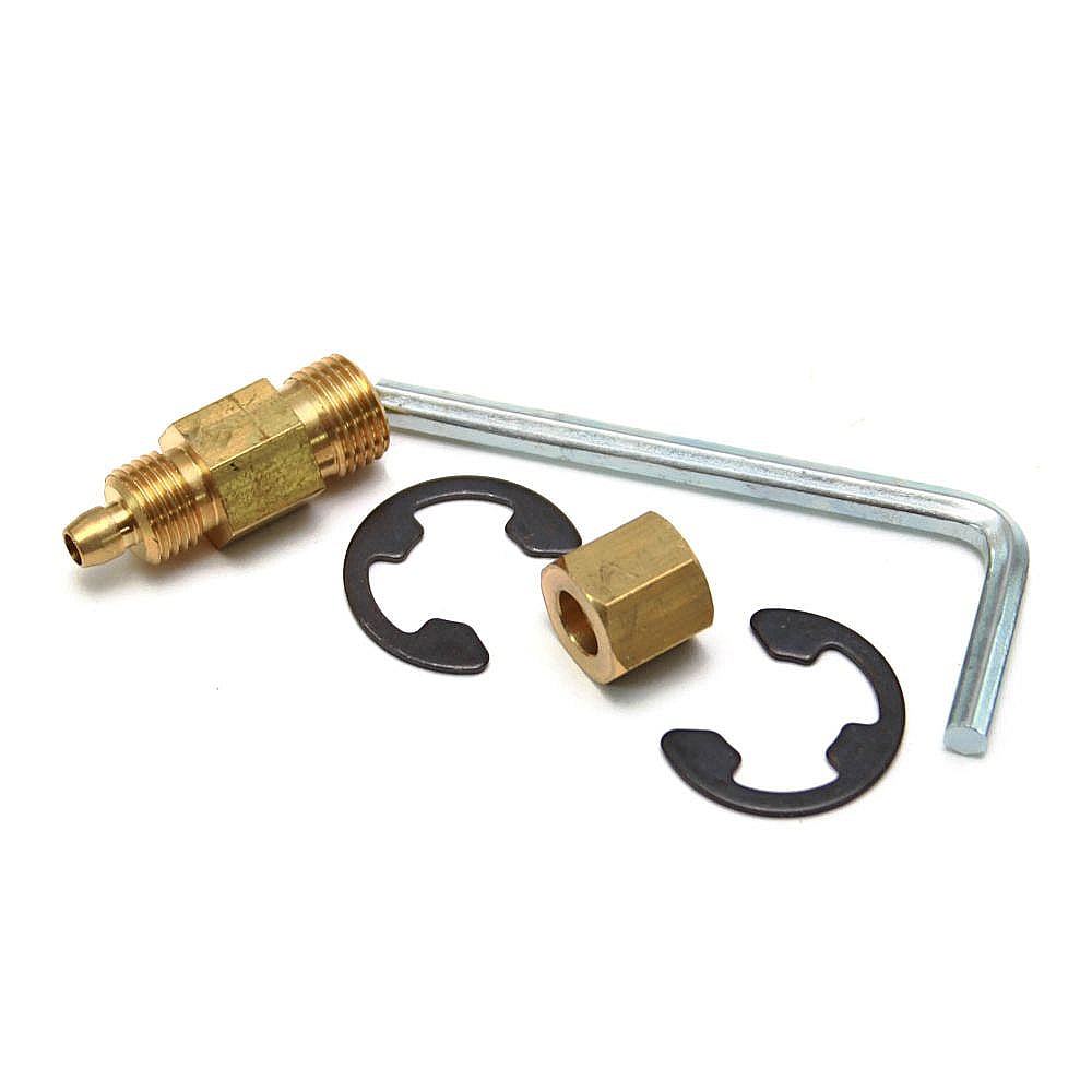 Part #da99-01958T, Refrigerator Water Tube Fitting (Replaces Da81-05657A) / 0.98 x 2.56 x 0.39
