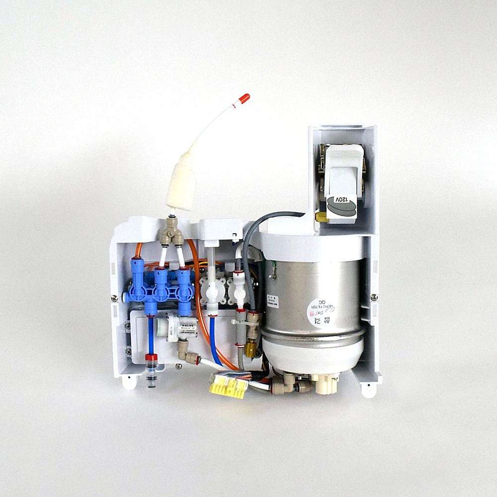 Photo of Refrigerator Water Reservoir and Filter Head Assembly from Repair Parts Direct