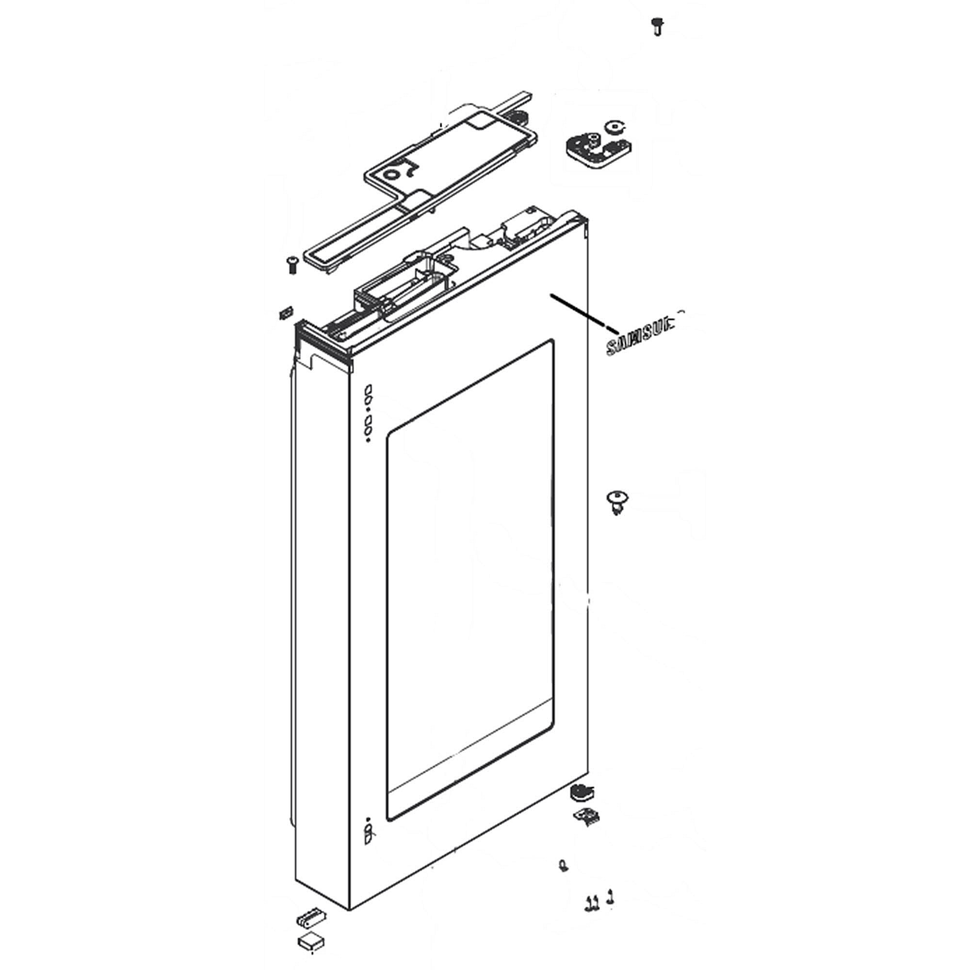 Part #da82-02345B, Dr-Ref-Rt