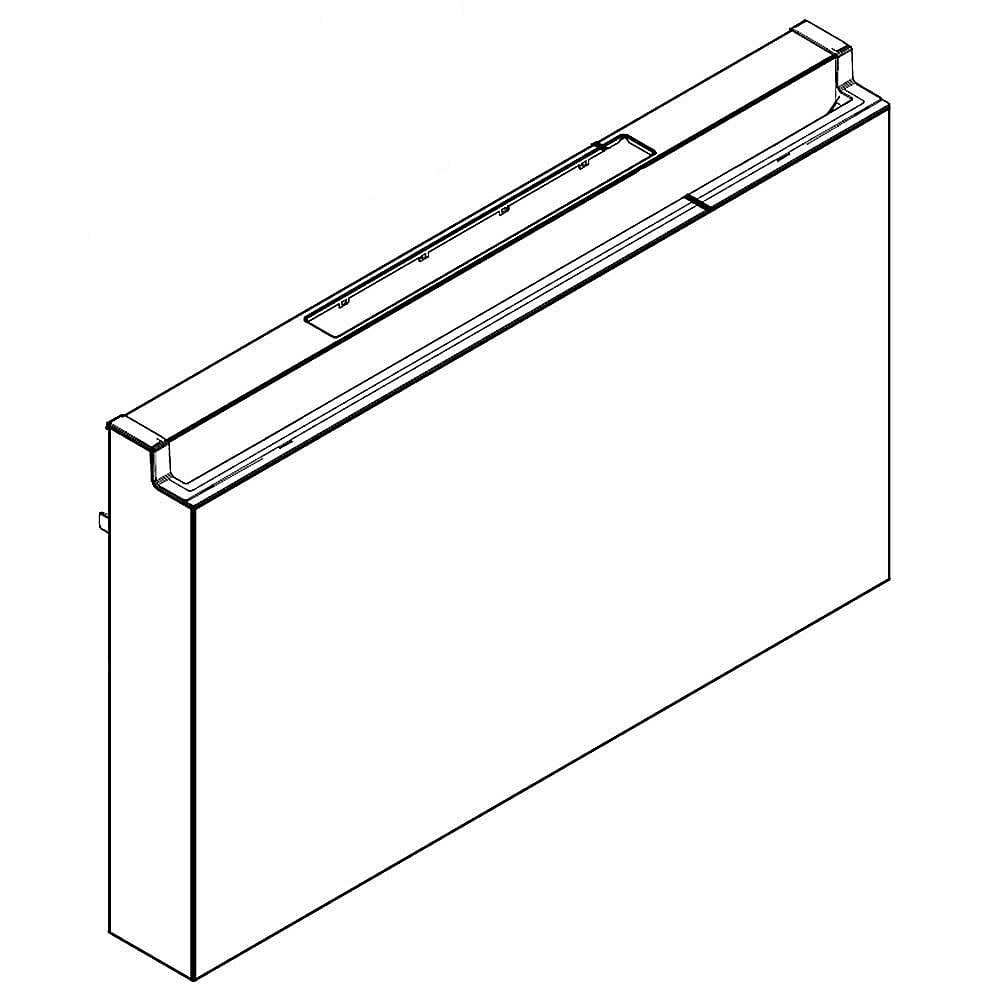 Photo of GE Part #da82-02345G, Refrigerator Freezer Door Assembly from Repair Parts Direct