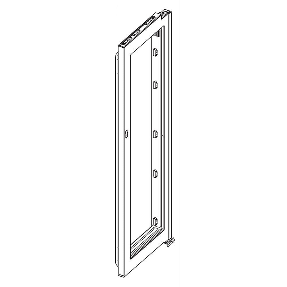 Part #da82-02489A, Refrigerator Door Outer Panel / 71.00 x 25.00 x 10.00