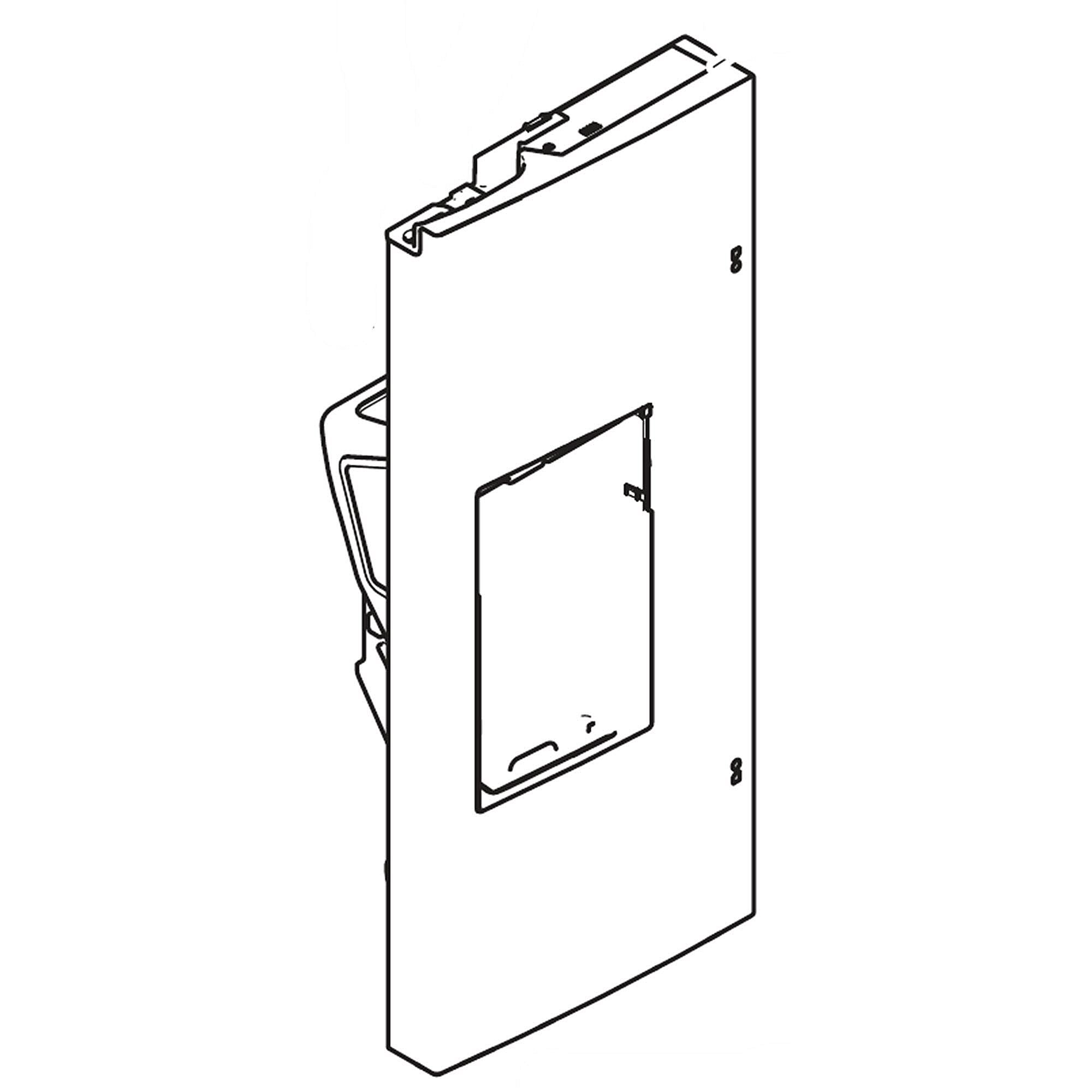 Part #da82-02499A, Refrigerator Door Assembly, Left (Replaces Da91-04324A)